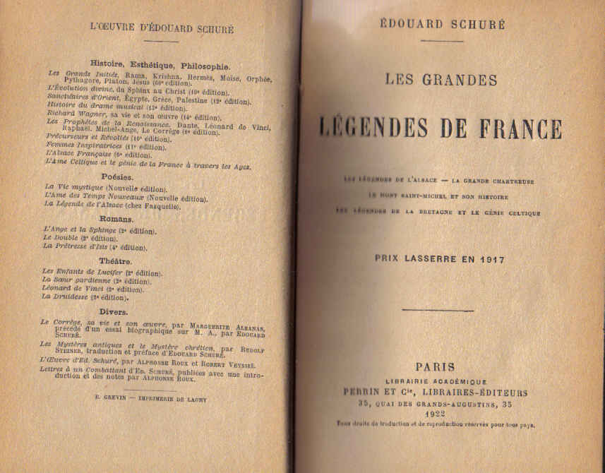 legendes de france